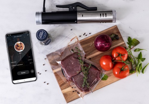 Sous vide stick test BlueMill