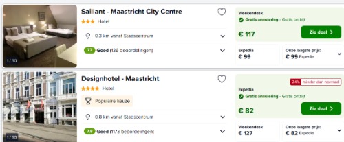 zoek hotel aanbieding