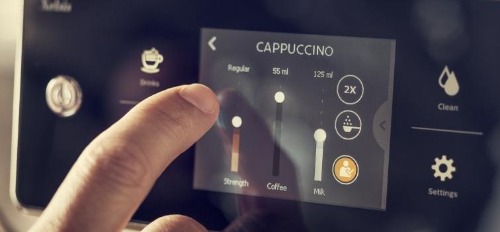 Instelingen capuccino volautomatische koffiemachine Saeco