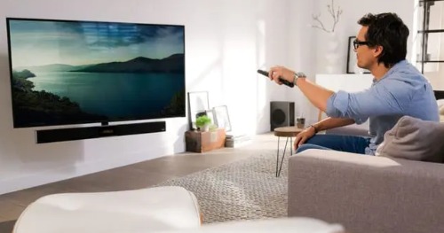 Vogels TV beugel elektrisch