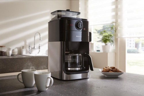 Philips koffiezetapparaat met verse koffiebonen