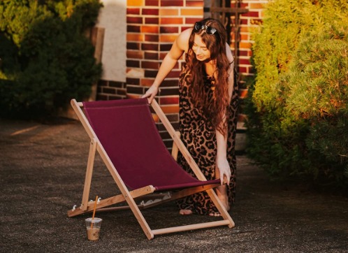 Beste houten strandstoel Holtaz
