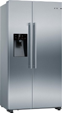 Bosch Amerikaanse koelkast met dispender en waterreservoir