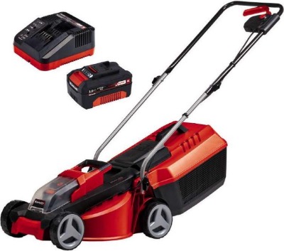Einhell accu grasmaaier met accu en oplader