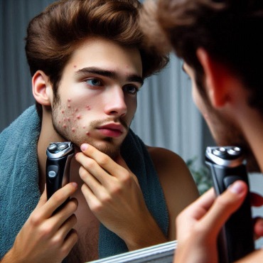 Scheren bij acne en puisjes. De beste scheerapparaten