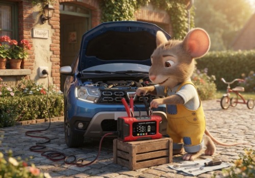 Beste acculader voor de auto e.d.