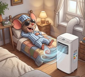 mobiele airco slaapkamer
