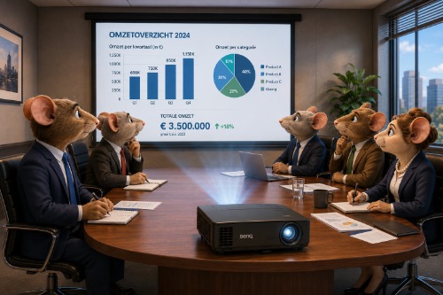 Beste beamer voor presentaties (professioneel zakelijk gebruik)