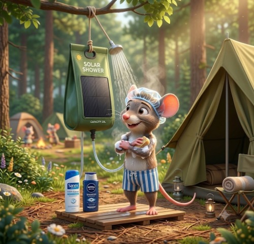 Beste campingdouche / beste buitendouche