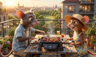 elektrische barbecue