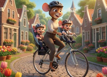 Test fietszitjes. Beste fietszitje voorop en achterop