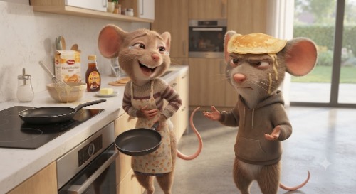 pannenkoeken bakken met een pannenkoekenpan