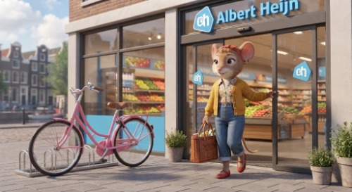 shopper fietstas