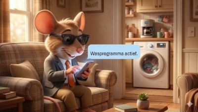Slimme wasmachines. Te bedienen met WiFi en een app