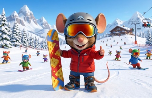 Snowboard test