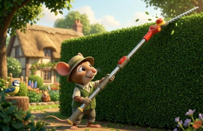 telescopische heggenschaar uitschuifbaar