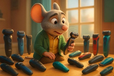 testen van scheerapparaten